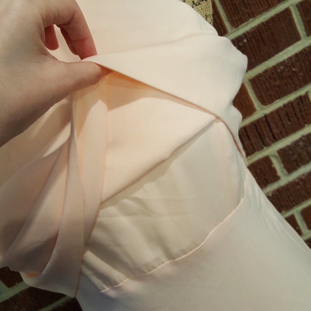 Jill Stuart BHLDN Iva Crepe Open Back Gown Dress 6 - Picture 6 of 16